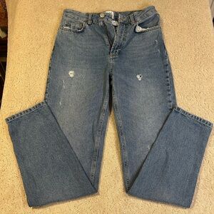 BDG Jeans Womens 26 Regular Blue Denim Stretch Mom